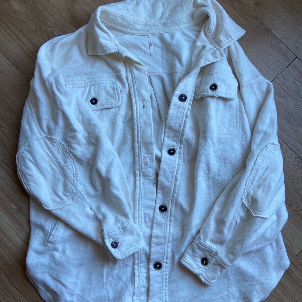 Free People Cream Ruby Jacket - image 5